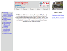 Tablet Screenshot of afge-local2782.org